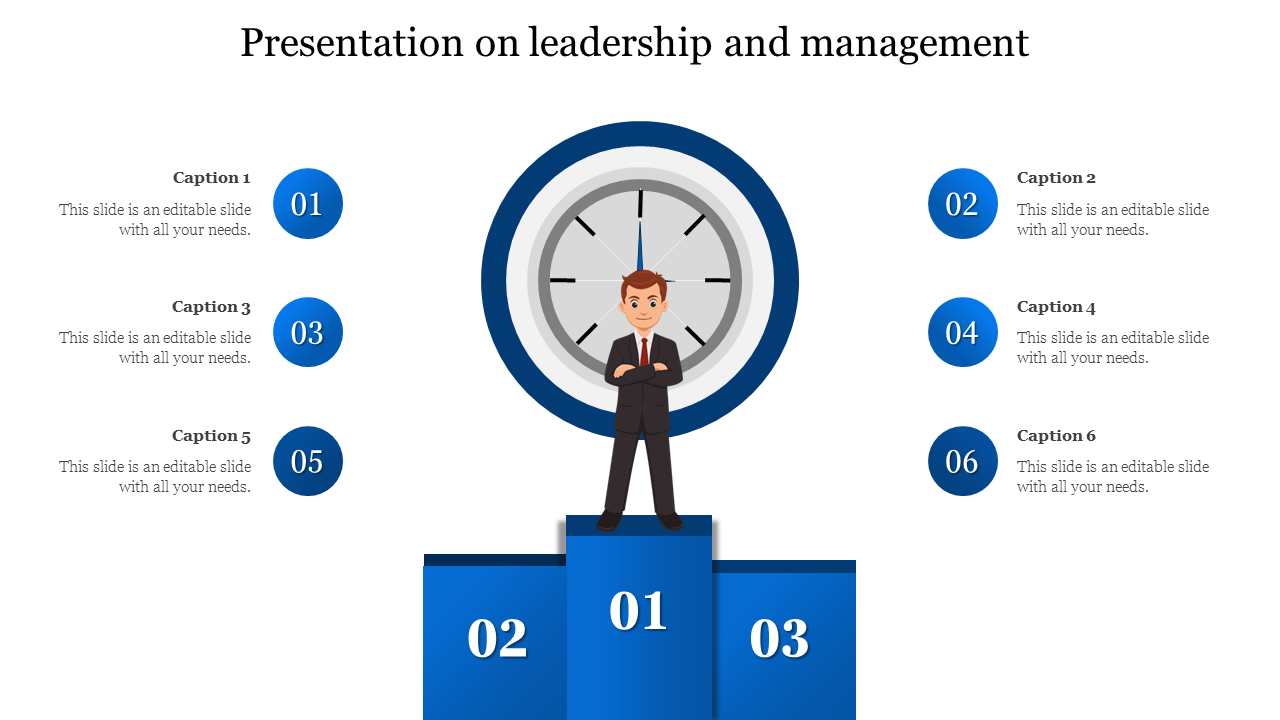 Free - Creative Presentation on Leadership and Management